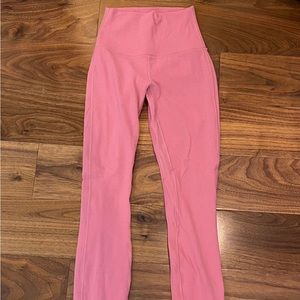 Lululemon pink leggings